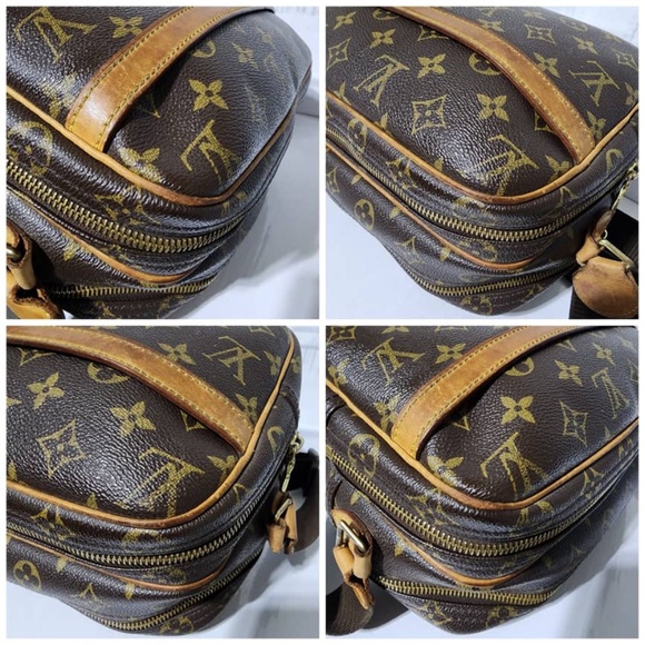 Authentic Louis Vuitton Reporter Shoulder Bag Brown/Beige - Picture 12 of 16